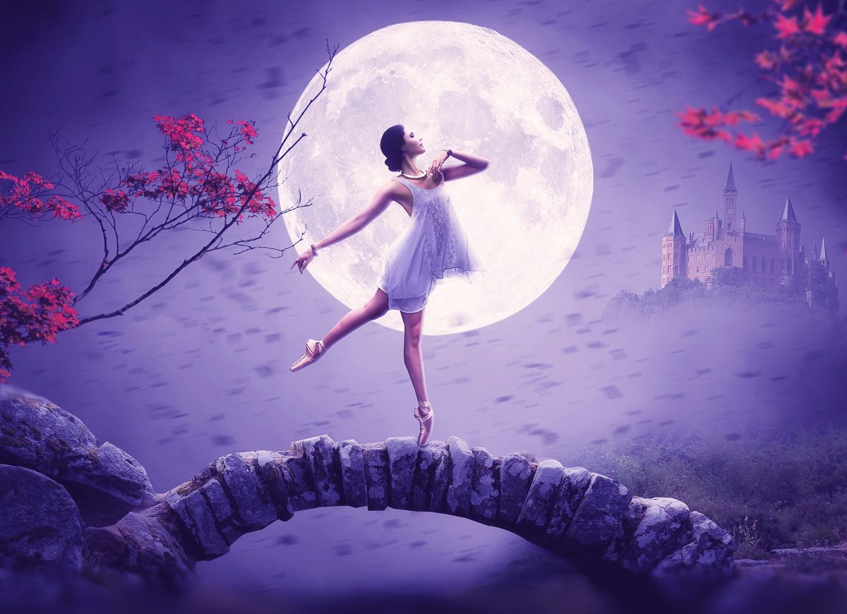 Балерина на Луне