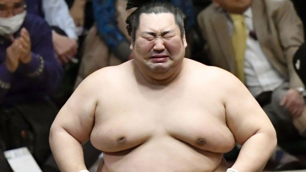 Самый толстый борец сумо