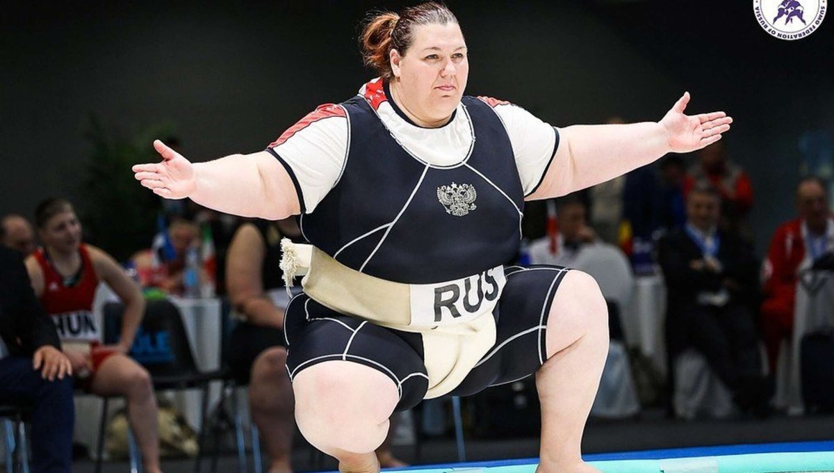 Ольга Давыдко сумо чемпионка мира