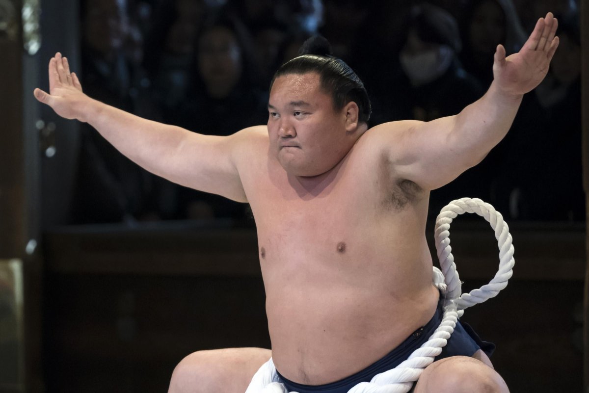 Чемпионы сумо