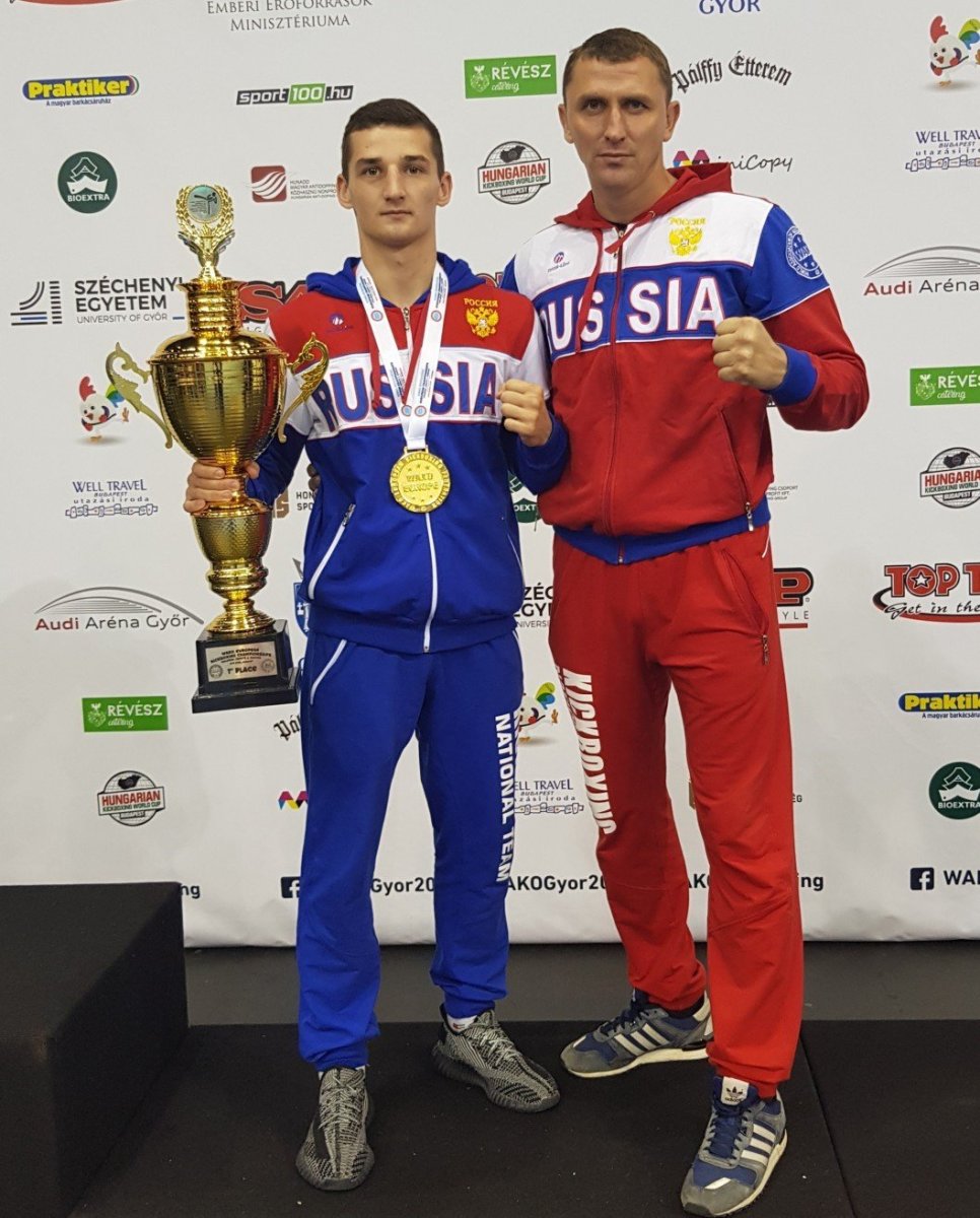Чемпион России по кикбоксингу среди юниоров