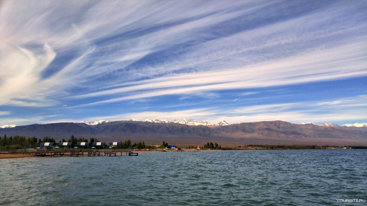 Озеро Иссык-Куль Киргизия Чолпон Ата