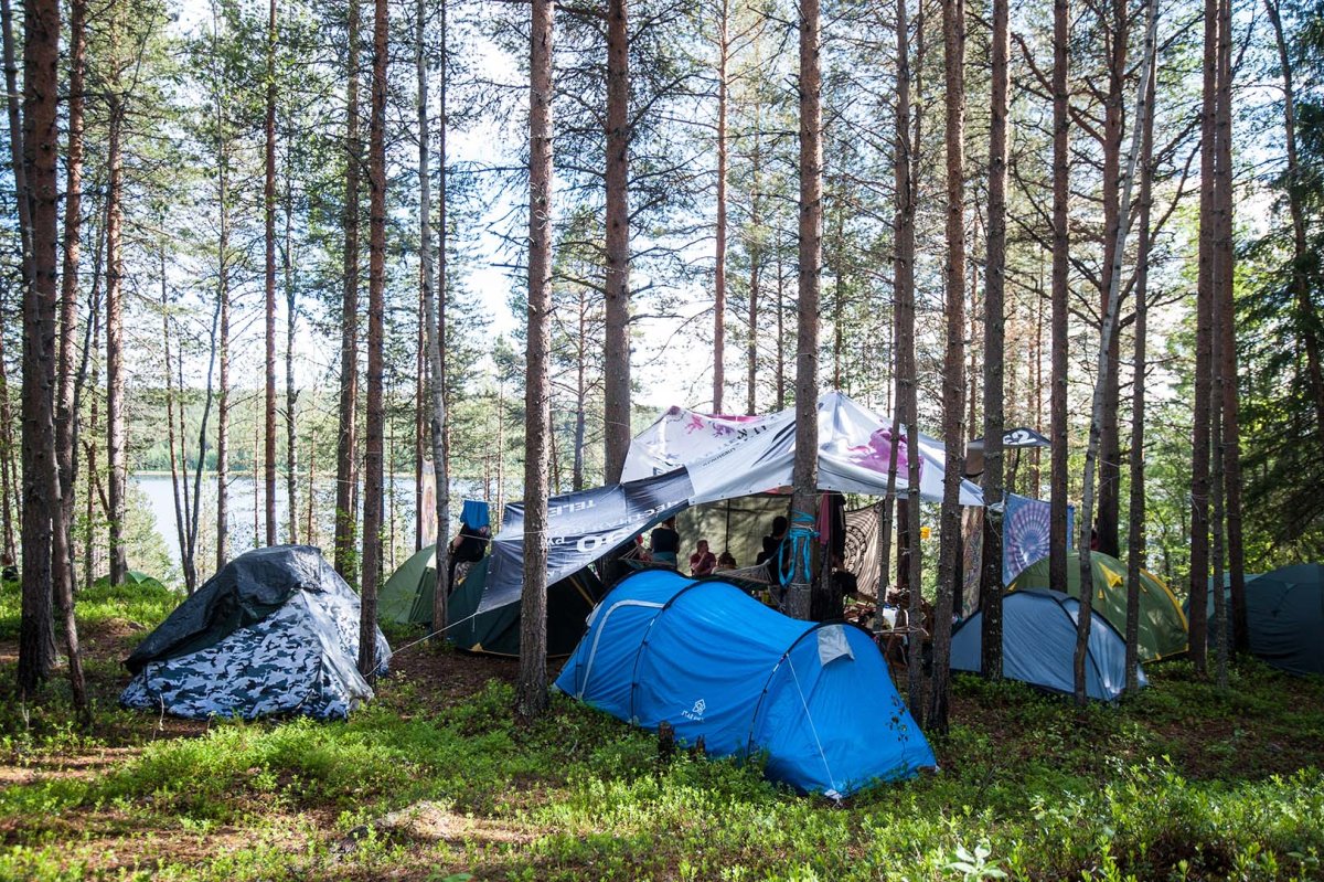 Палаточный лагерь Черлак