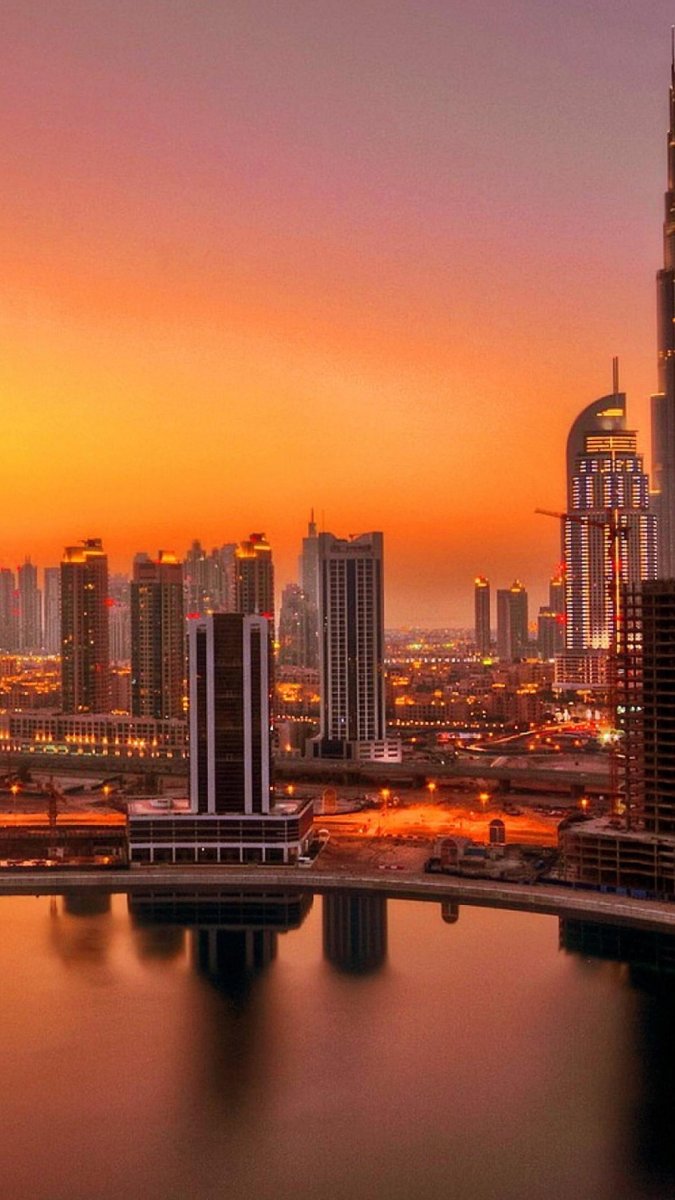 Рассвет в Дубае