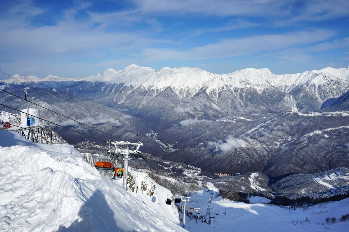 Альпика гора в Сочи