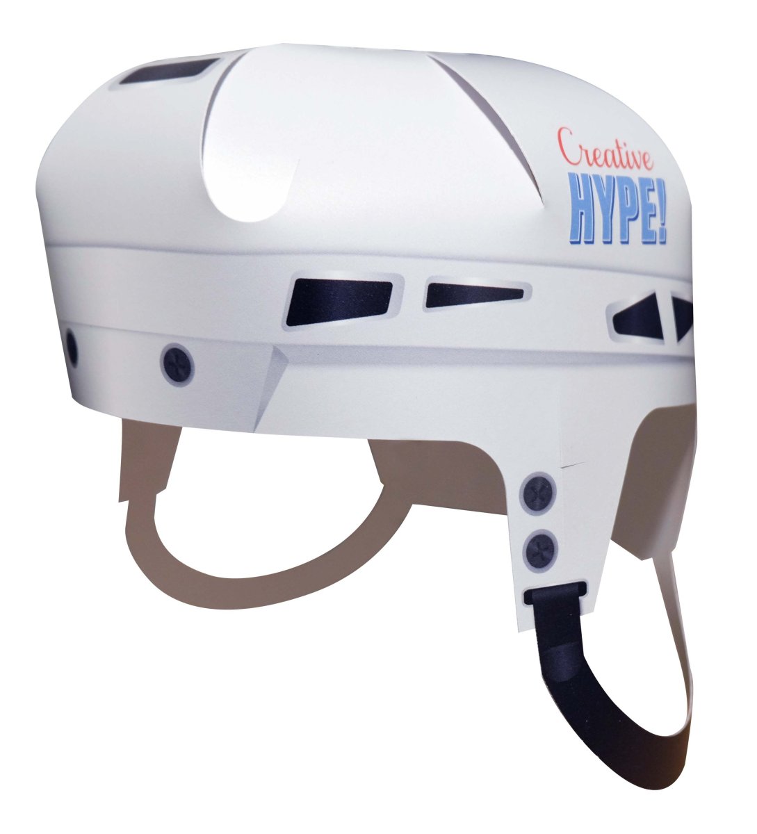Бумажный хоккейный шлем Шкода