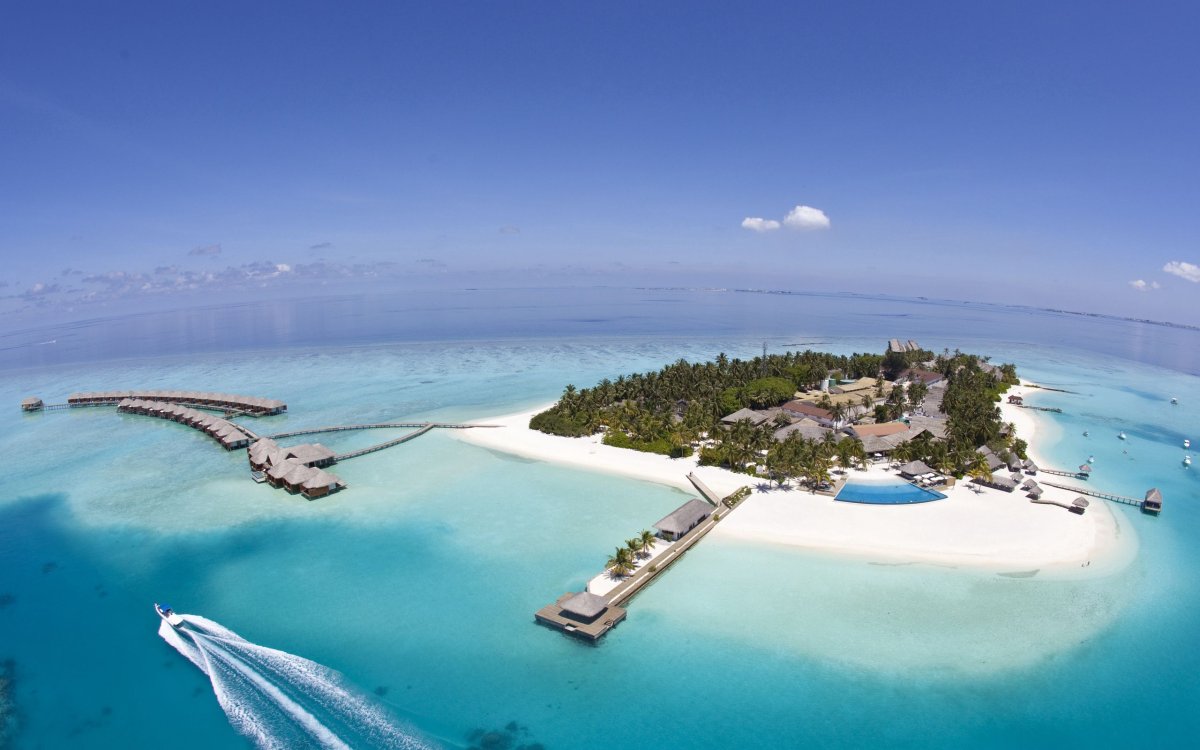 Остров Велассару на Мальдивах
