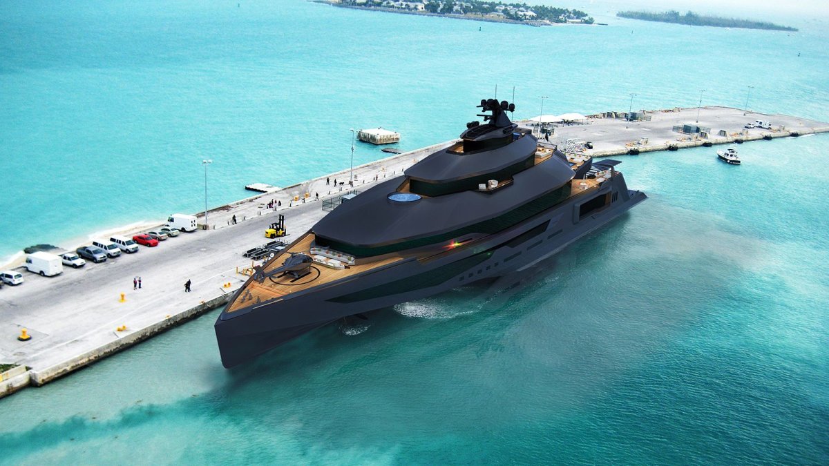 Mega Yacht Concept Acionna 175m