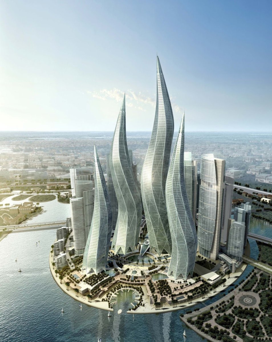 Башни в Дубаях Заха Хадид