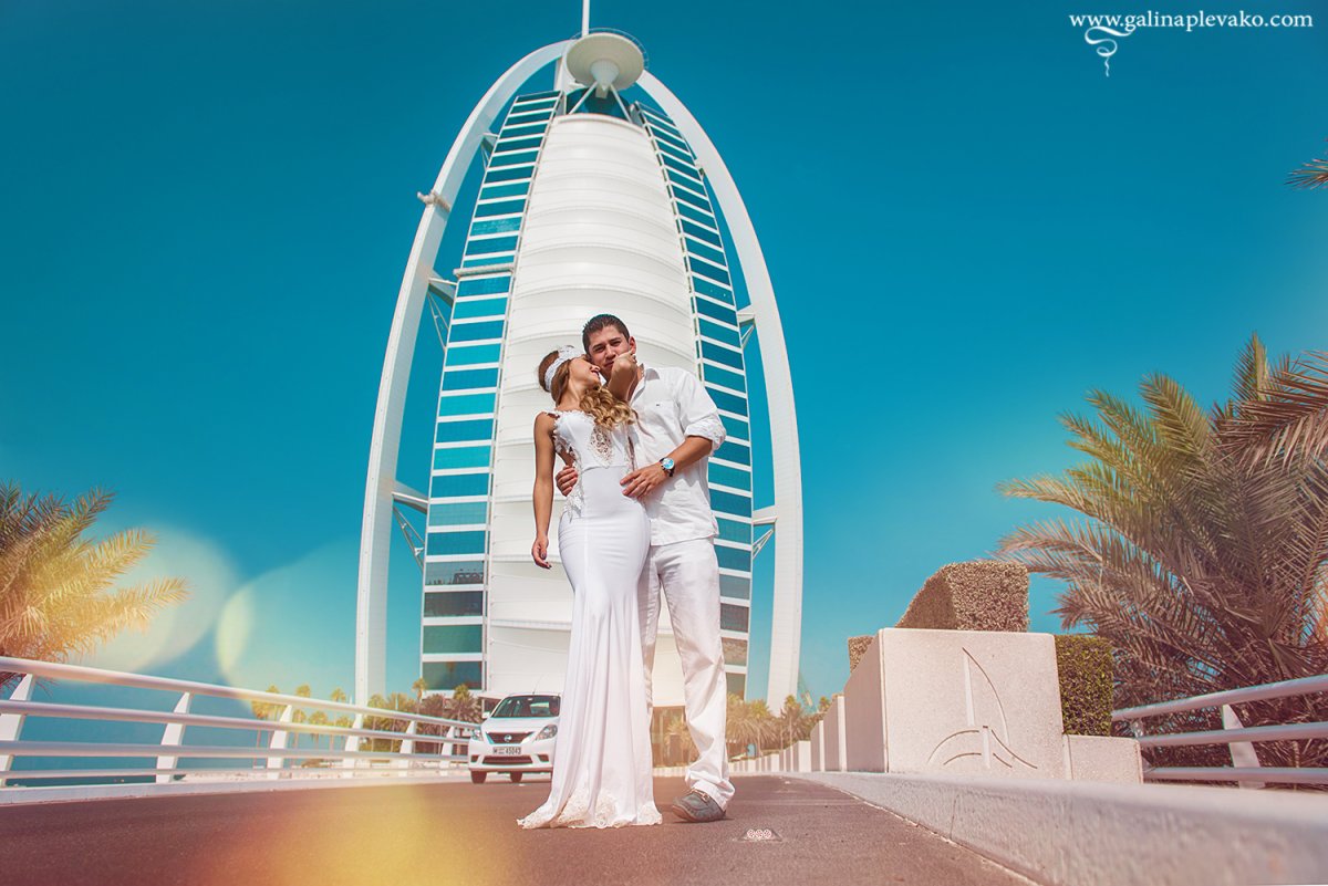 Свадебная фотосессия в Эмиратах