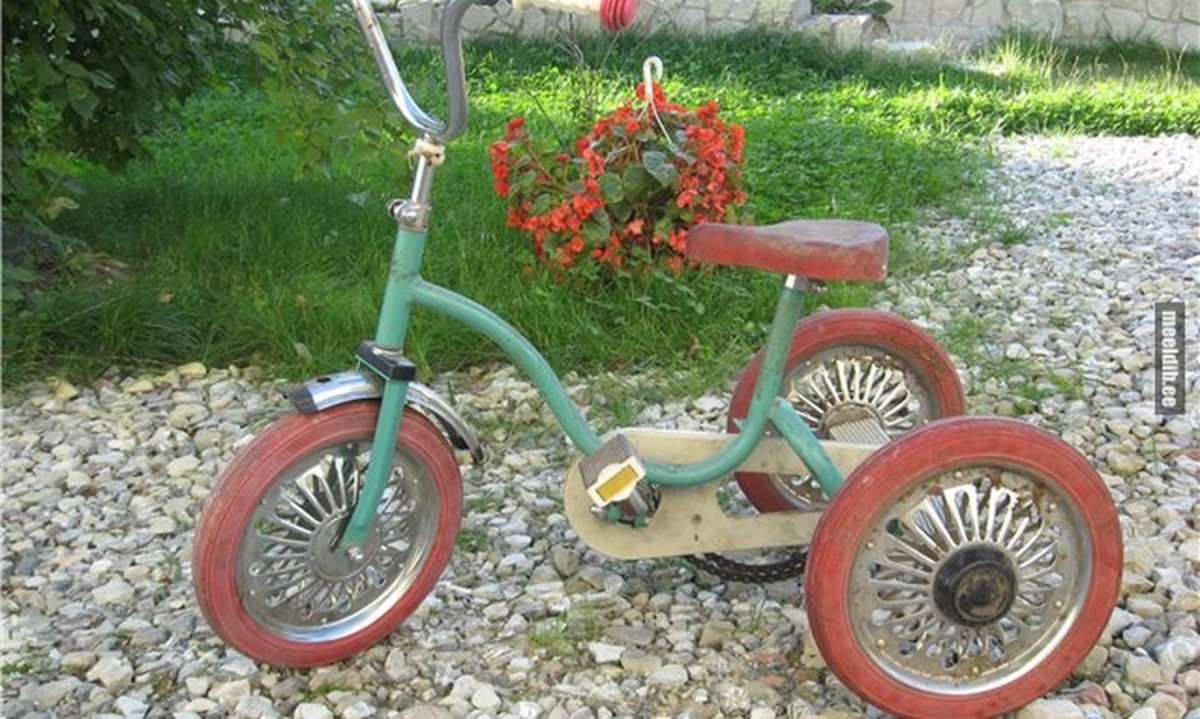 Трёхколёсный велосипед СССР