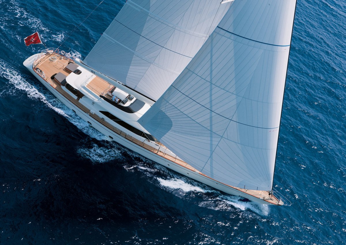 Парусная Океанская яхта Perini Navi
