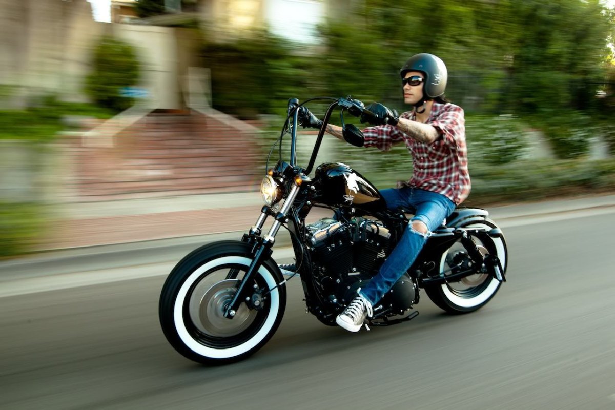 Высокий руль Harley Davidson Sportster 48