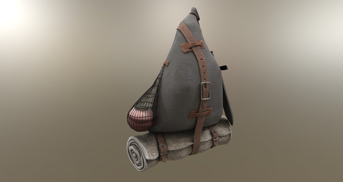 Средневековый рюкзак путешественника