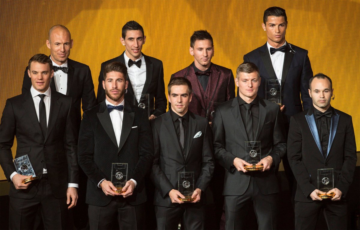 Команда года ФИФА 2014