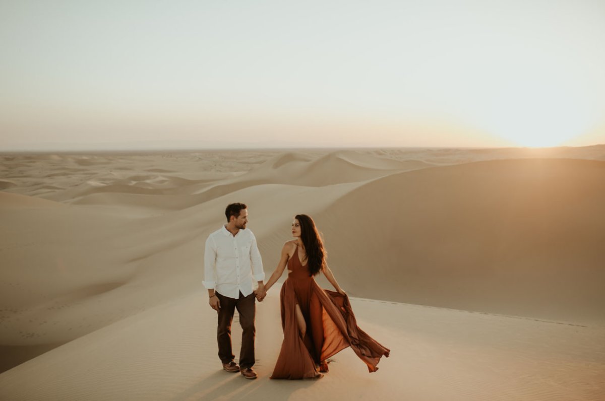 Влюбленные в пустыне