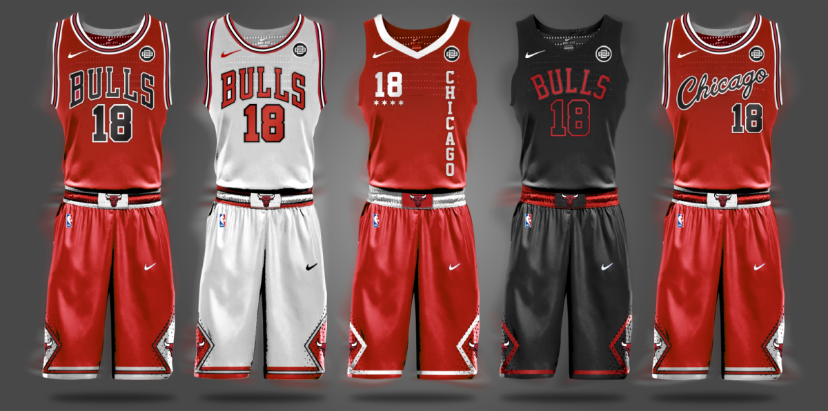 Баскетбольная форма bulls Chicago bulls