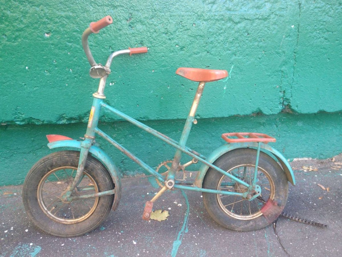 Советский детский велосипед