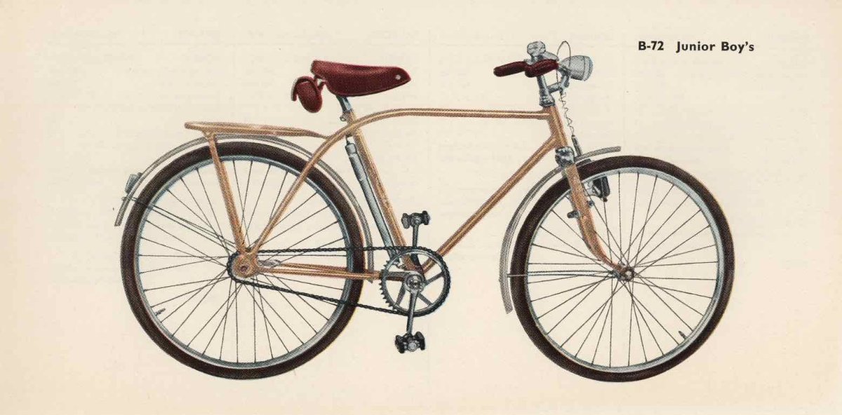 Велосипед Орленок желтый