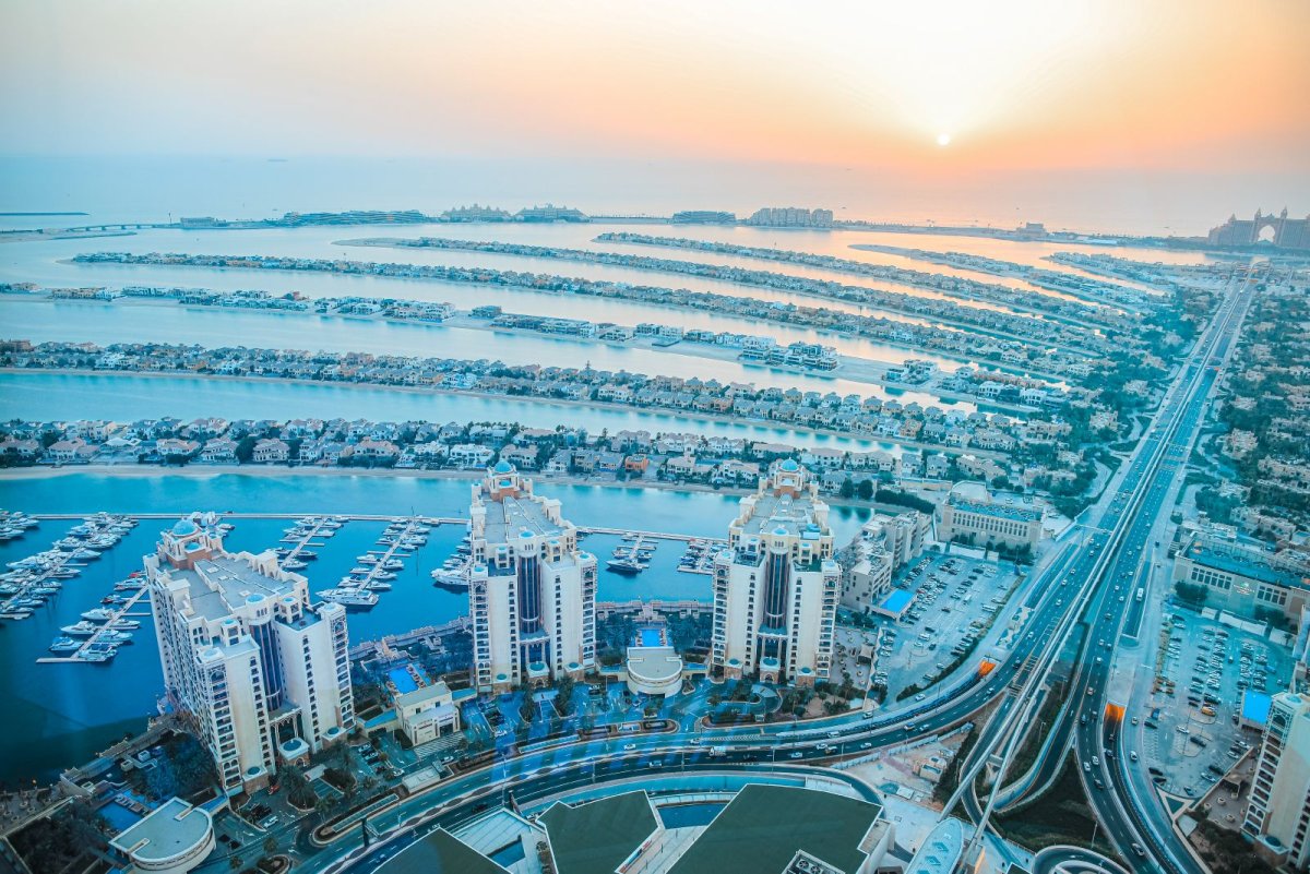 Бассейн Aura Skypool в Дубае