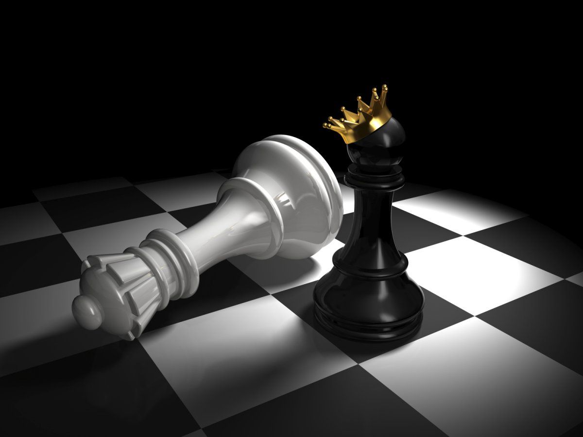 Шахматы Король и пешка
