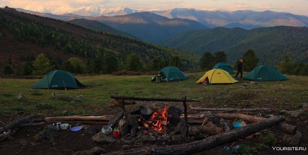 Горный Алтай палаточные лагеря