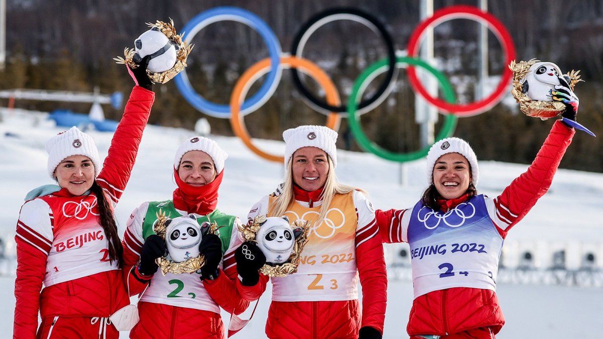 Юлия Ступак, (лыжные гонки, эстафета 2022