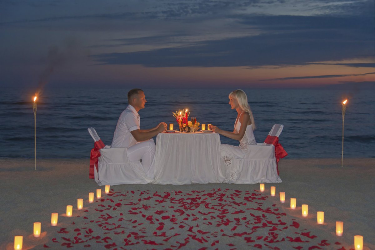 Романтический ужин с предложением