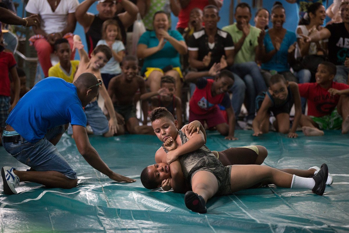 Кубинские борцы