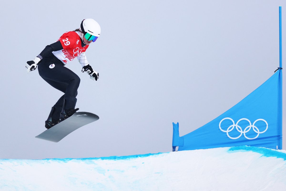 Российская сноубордистка Александра Паршина