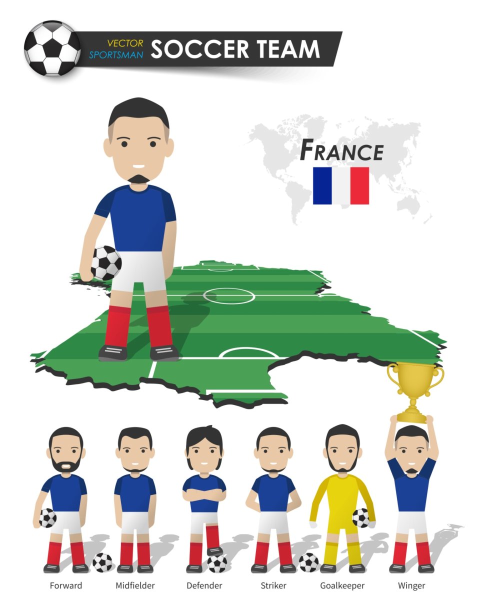 France National Football Team карикатура