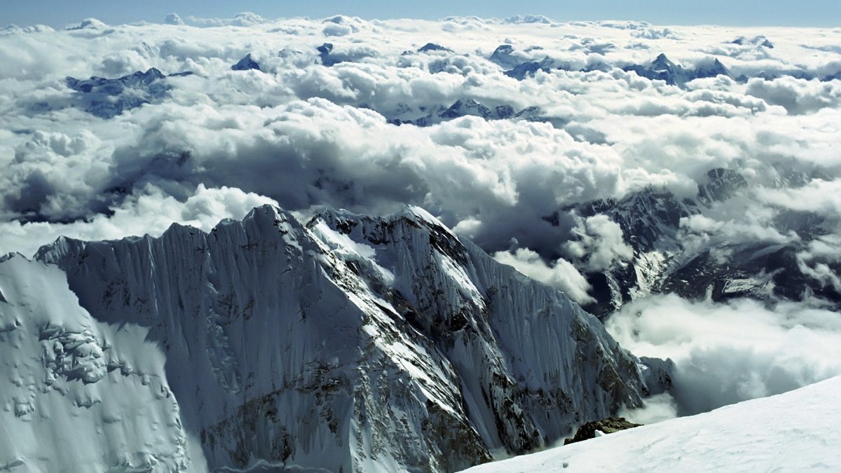 Гималаи Горная вершина Эверест