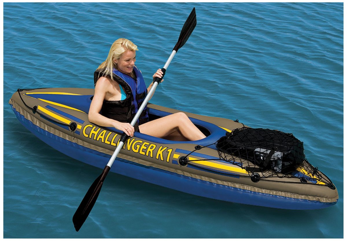 Intex байдарка Challenger-к1