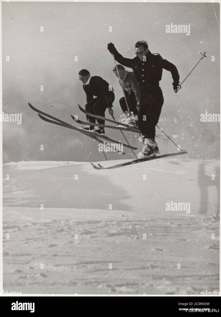 Советские горнолыжники