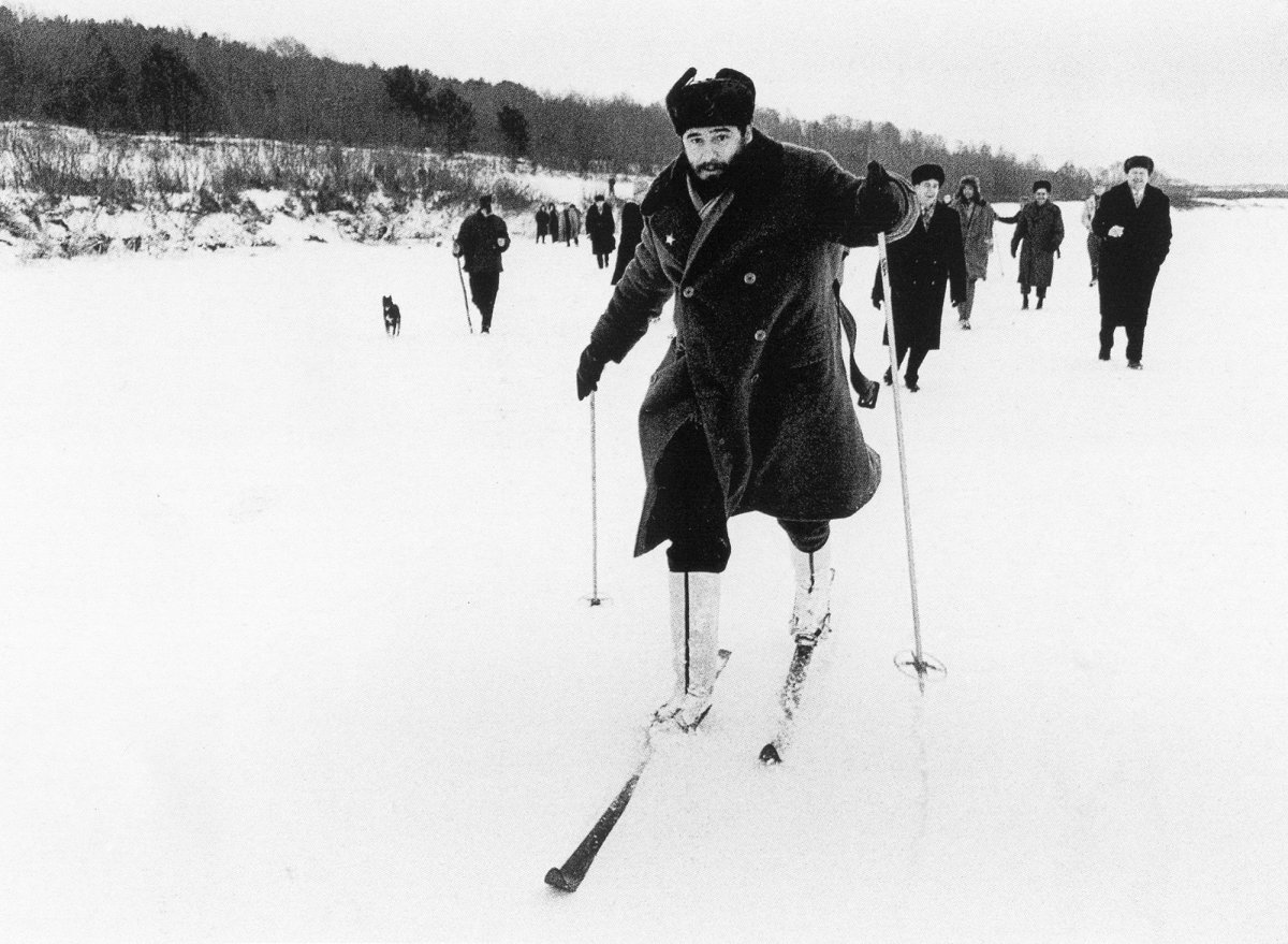 Че Гевара в СССР на лыжах