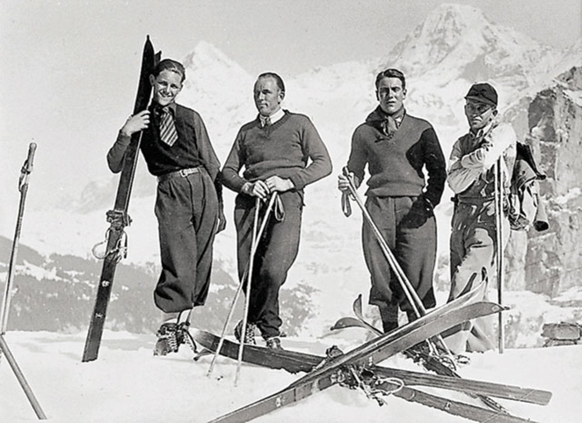 Горные лыжи 20 века