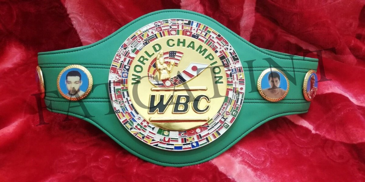 Бокс WBC ремень зилйоный
