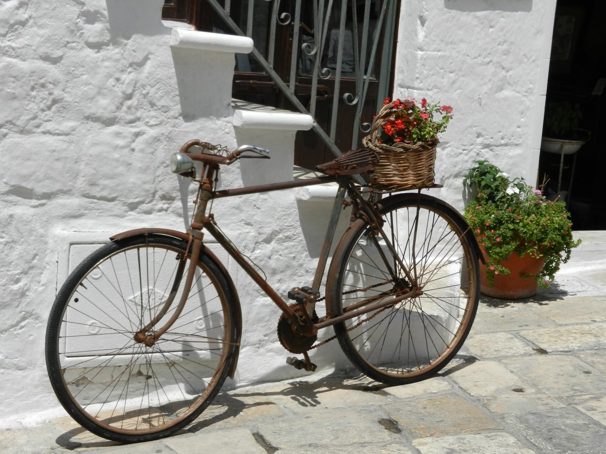 Ржавый велосипед