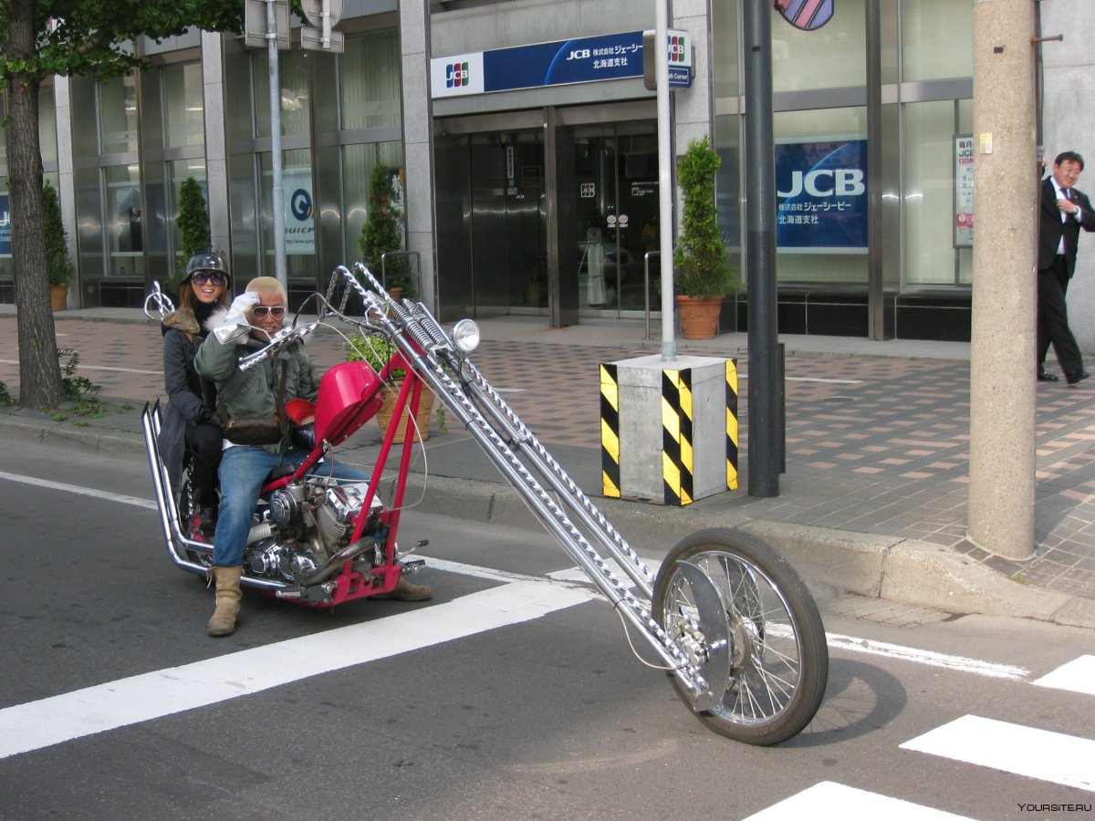 Мотоциклисты в Японии