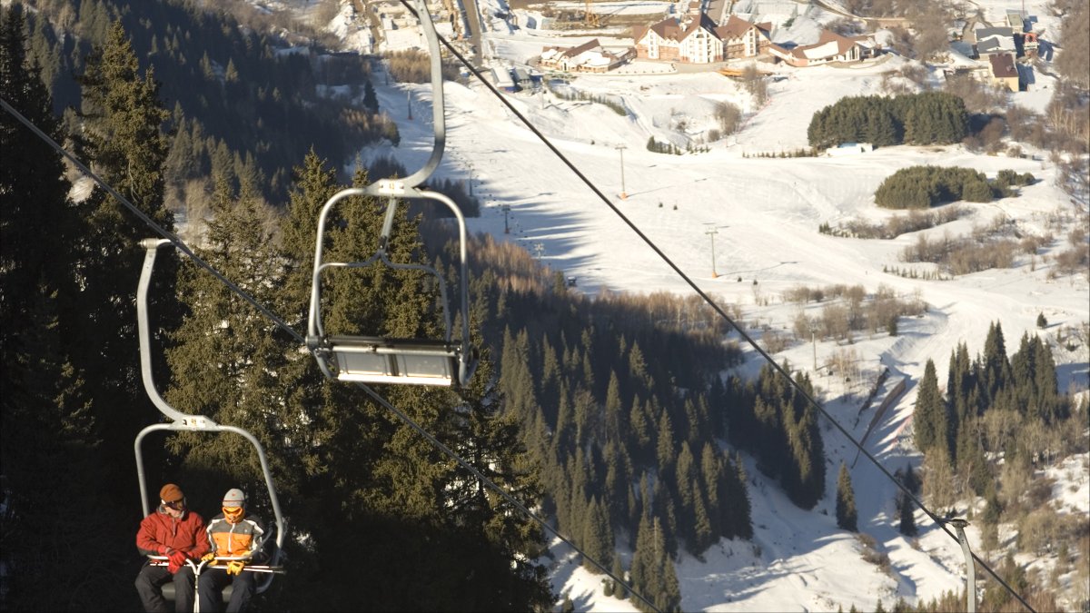 Акбулак горнолыжный курорт Алматы