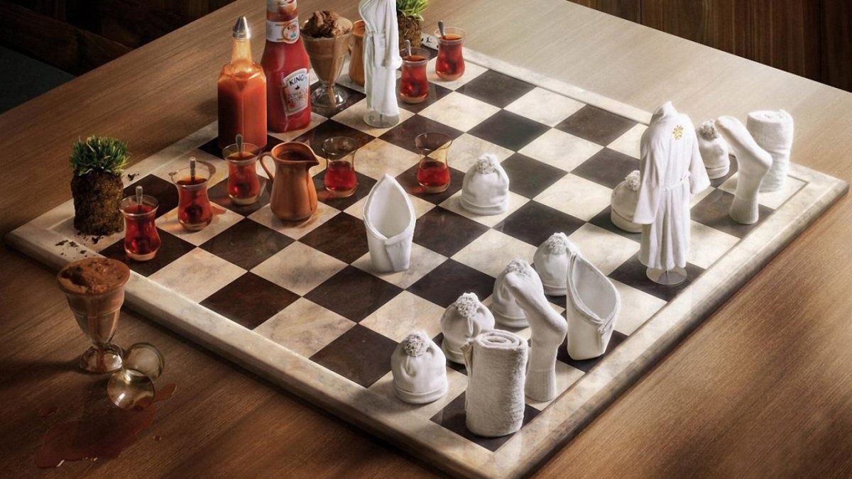 Креативная доска для шахмат