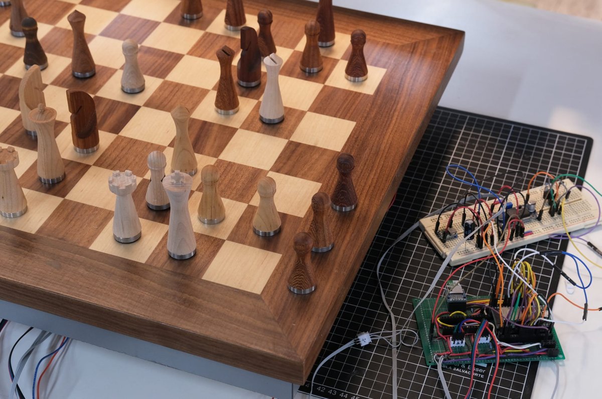 Mechanical auto chessboard