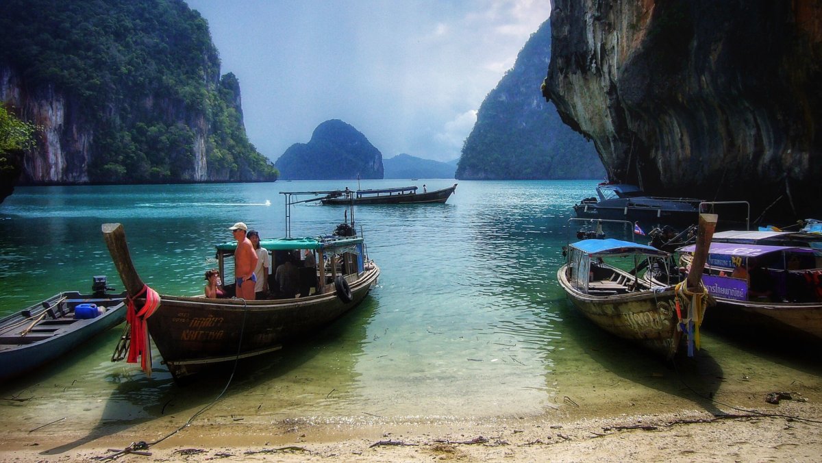 Лодки в Тайланде