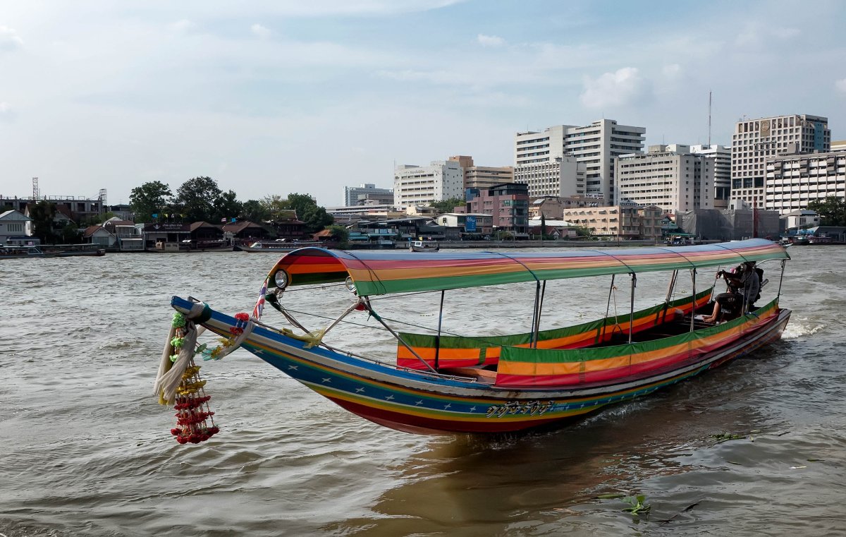 Тайская лодка Бангкок