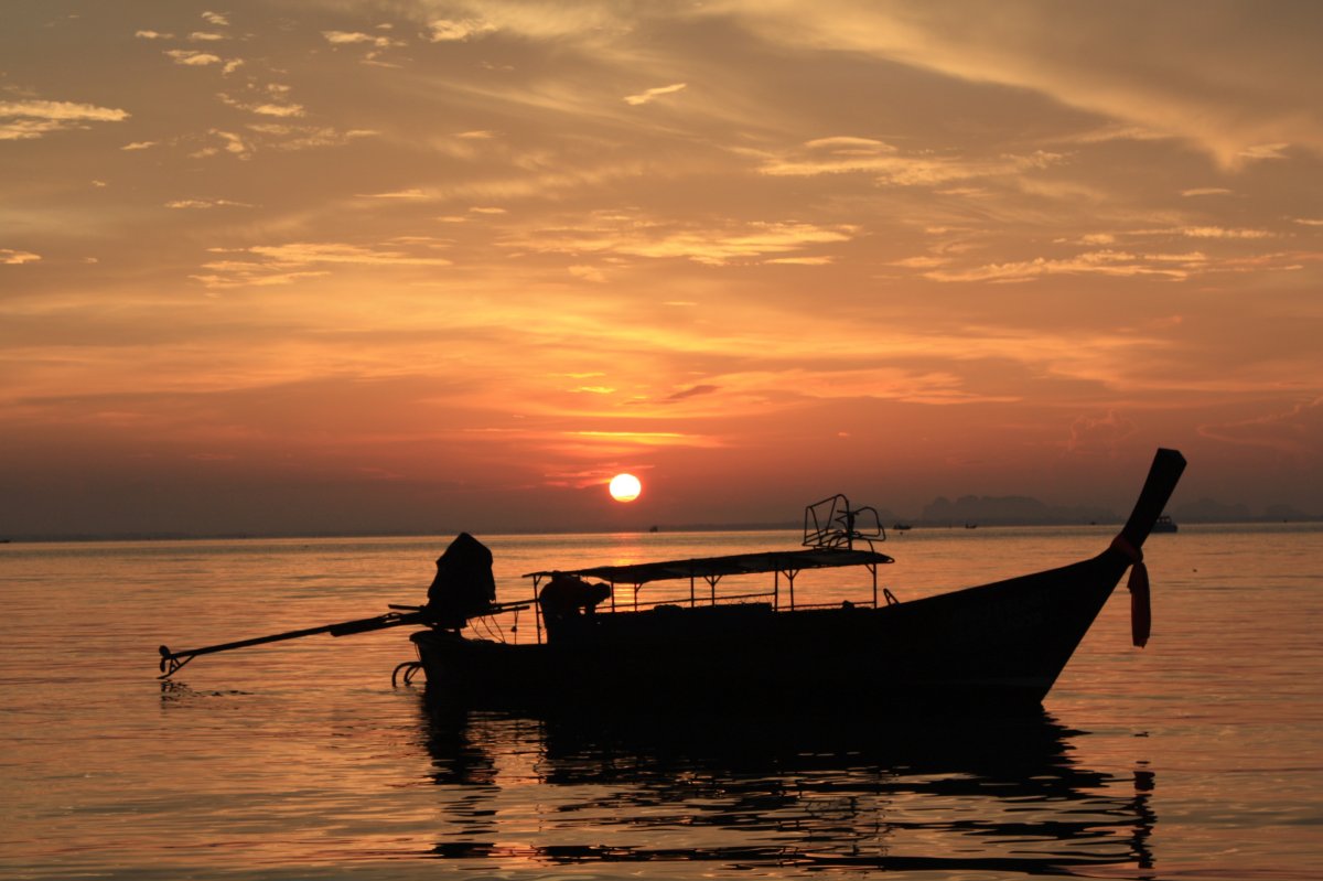 Тайские рыбацкие лодки