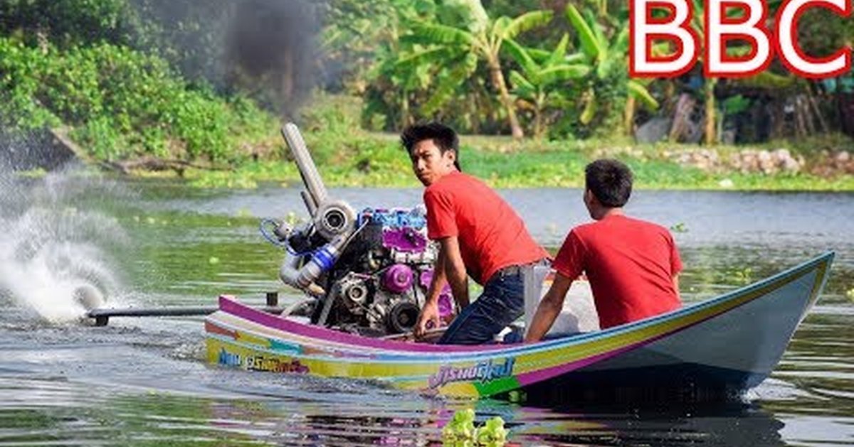 Традиционные тайские лодки