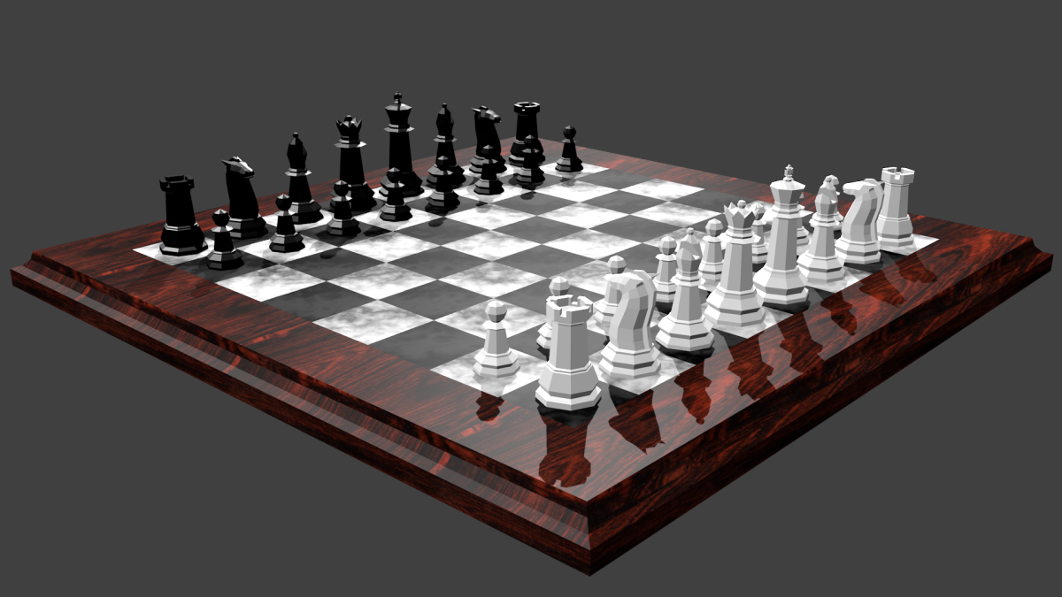 Ладья на шахматной доске