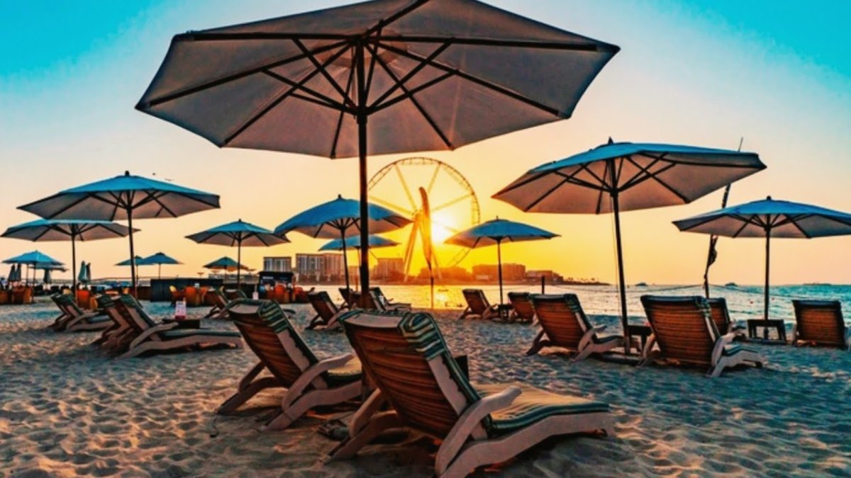 Пляж кайт - JBR Дубай