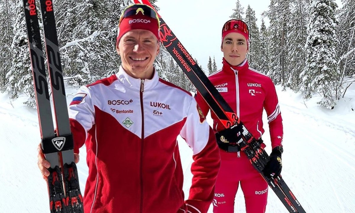 Александр Большунов лыжные гонки спринт