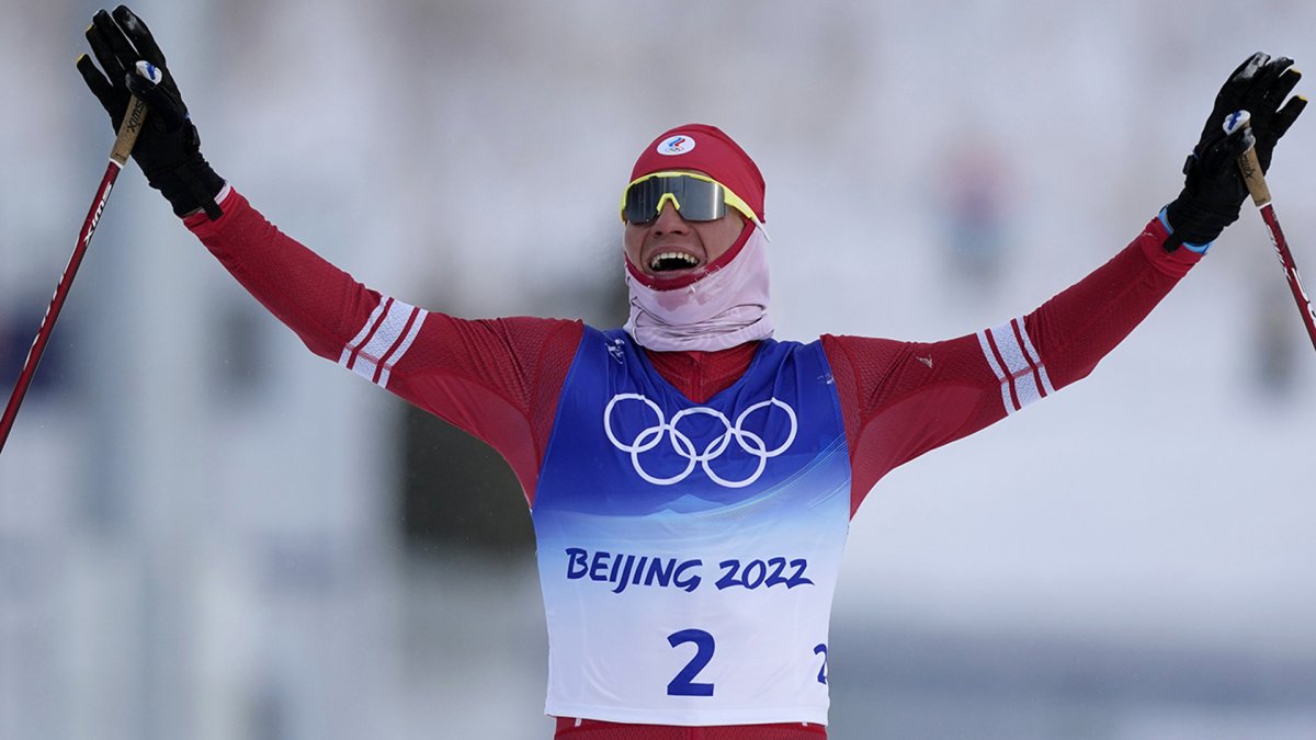 Триумф Александра Большунова Олимпийские игры 2022